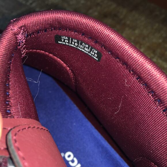 NWT Spenco Womens 7 Paddock Chelsea Ankle Boot Burgundy Red Bootie Comfort - Picture 5 of 10